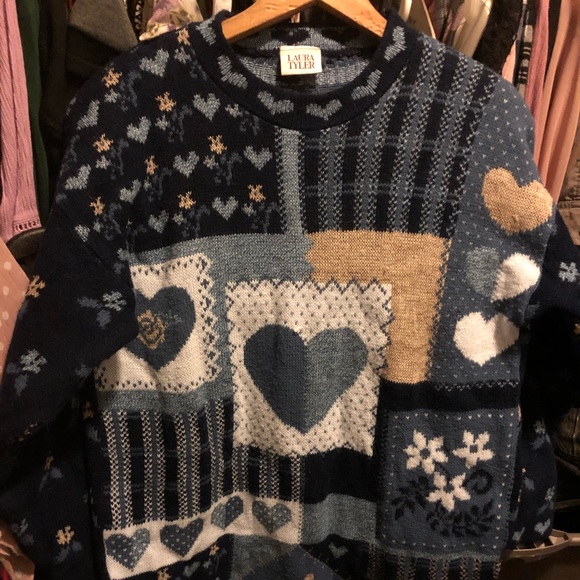 laura tyler Sweaters - Women’s country pattern sweater